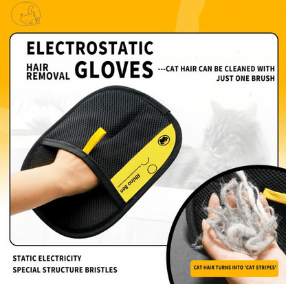 🎁Guanto Elettrostatico Riutilizzabile per Rimozione Peli di Animali - Funziona su Vestiti, Divani, Auto e Tutte le Superfici in Tessuto