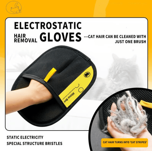 🎁Guanto Elettrostatico Riutilizzabile per Rimozione Peli di Animali - Funziona su Vestiti, Divani, Auto e Tutte le Superfici in Tessuto