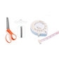 🔥SALDI CALDI 50% DI SCONTO🎁✂️ Forbici a zig‑zag – Acciaio inox, manici ergonomici imbottiti – Perfette per cucito, trapunte e scrapbooking! 🧵💨