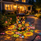 🔥OFFERTA SPECIALE 49% DI SCONTO - 🌞Lanterna da giardino colorata a energia solare con motivo a girasole