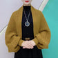 💃2025 Nuova moda🔥Cappotto con sciarpa in maglia traforata✨Acquistalo in anticipo e approfitta di uno sconto del 60%