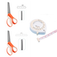 🔥SALDI CALDI 50% DI SCONTO🎁✂️ Forbici a zig‑zag – Acciaio inox, manici ergonomici imbottiti – Perfette per cucito, trapunte e scrapbooking! 🧵💨