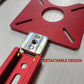 Supporto per fresatura di scanalature 4 in 1 per router