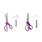 🔥SALDI CALDI 50% DI SCONTO🎁✂️ Forbici a zig‑zag – Acciaio inox, manici ergonomici imbottiti – Perfette per cucito, trapunte e scrapbooking! 🧵💨