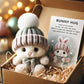 🔥Paasuitverkoop 50% KORTING🐇- Handgemaakt Mini Konijn Knuffel Leuk Paascadeau🎁