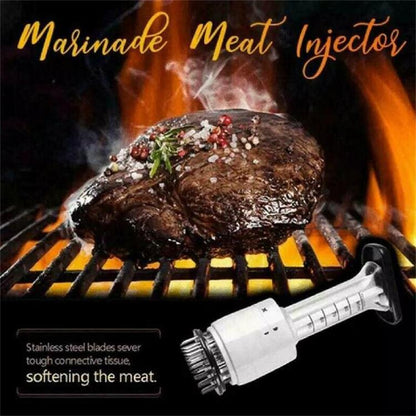 🍗🥩🍖 Ammorbidente e iniettore di salsa 2 in 1 🎁