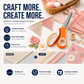 🔥SALDI CALDI 50% DI SCONTO🎁✂️ Forbici a zig‑zag – Acciaio inox, manici ergonomici imbottiti – Perfette per cucito, trapunte e scrapbooking! 🧵💨