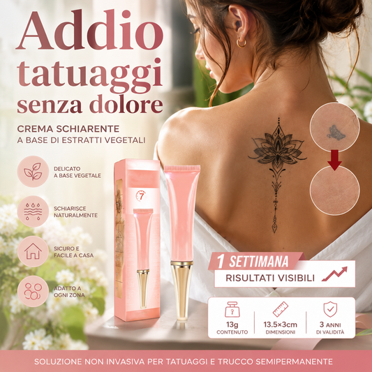 📢Acquista 1 ricevi 1 gratis💕Crema delicata ed efficace per attenuare i tatuaggi, adatta a diversi usi