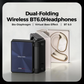 Cuffie wireless Bluetooth 6.0 con riduzione del rumore, lunga durata della batteria 145H, cuffie sportive impermeabili IPX5
