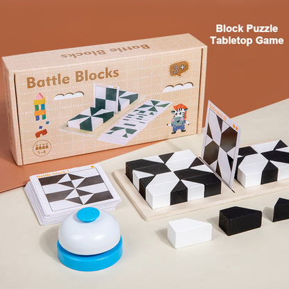 Puzzle nascosto blocchi di costruzione giocattoli puzzle per coltivare l'immaginazione spaziale dei bambini capacità Parent-Child Interactive BoardGame