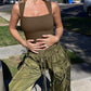 Sexy Ribbed Strappy Square Neck senza maniche Tummy Control Tank Tops Bodysuits🩱