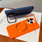 Custodia Magnetica in Silicone con Supporto per Lente Invisibile