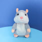 🐹 Criceto Parlante Interattivo di Peluche 15cm 🎙️ | Ripete la Tua Voce e Scuote la Testa ✨ | Morbido Giocattolo Parlante per Bambini 👶 | Idea Regalo Perfetta 🎁