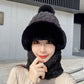 😍CALDA VENDITA🥰 Cappello sciarpa donna invernale caldo e antivento in peluche