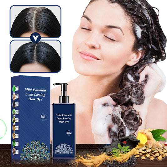 Crema colorante per capelli a base vegetale - Formula delicata a lunga durata