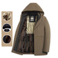 Cappotto invernale termico da uomo con cappuccio spesso - Parka caldo per il freddo ❄️🧥