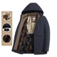 Cappotto invernale termico da uomo con cappuccio spesso - Parka caldo per il freddo ❄️🧥