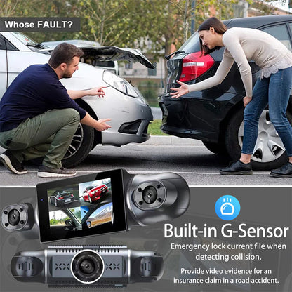 Sicurezza di guida ✨ Registratore per auto a 4 canali 1080P