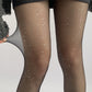Moda donna Calze sexy di paillettes glitterate
