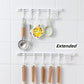 🧺 Acquista 1 e ricevi 1 gratis 🔥! Appendino a parete a forma di S senza fori – ganci regolabili, montaggio senza tracce e conservazione versatile – perfetto per cucina, bagno e ingresso 🏠✨