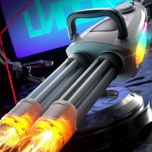 ⏳ Sconto limitato del 50%🔥 Set di pistole ad acqua elettriche Gatling a doppia canna🔫🔫🔫