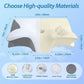 ⏰ SCONTO DEL 50 % – Solo per un periodo limitato ✨ Cuscino cervicale in memory foam 🌙 Ergonomico e a ritorno elastico lento, ideale per chi dorme sul fianco
