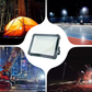 Luce LED Floodlight Portatile e Multifunzione a Energia Solare