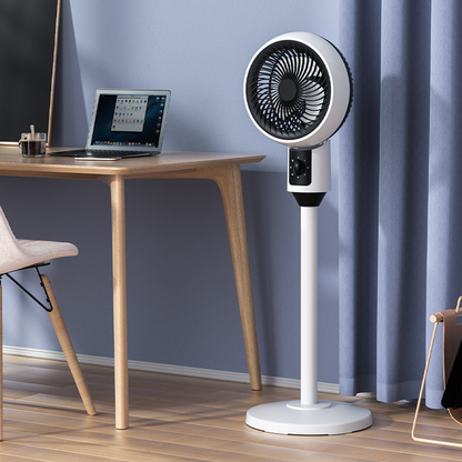🌀 Ventilatore a piantana oscillante Quiet a 3 velocità – silenzioso, potente e versatile – perfetto per il soggiorno, la camera da letto e l'ufficio – con 3 velocità e funzione di oscillazione | Spedizione gratuita