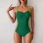 🎁Nuovi arrivi: 50% di sconto💥🩱 Costume da bagno intero aderente con scollo all'americana 🌴 | Mantiene perfettamente la forma in spiaggia