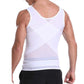 Gilet snellente da uomo in mesh che stringe la vita