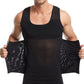 Gilet snellente da uomo in mesh che stringe la vita