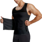 Gilet snellente da uomo in mesh che stringe la vita