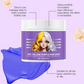 Maschera per capelli viola anti-ingiallimento 💜 Dite addio ai riflessi rossi! 💜