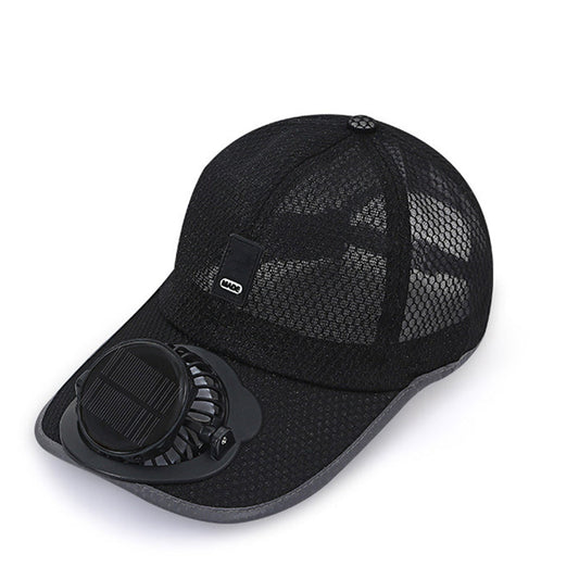 🌞 SCONTO DEL 50% IN QUESTO MOMENTO! 🍃 Cappellino da baseball traspirante con ventola solare – Doppia alimentazione, ventola regolabile a 360° e protezione UPF50+ 🧢