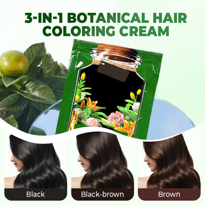 💖HOT SALE 50% OFF💖 3-In-1 Botanical Hair Coloring Cream