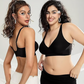 🍃Saldi estivi 55% di sconto⏰Reggiseno senza ferretto, senza cuciture, con scollo profondo a V e effetto push-up