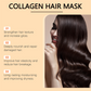 Maschera per Capelli al Collagene per Capelli Secchi e Danneggiati