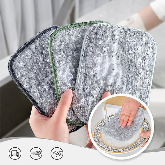 🧽 Strofinaccio in filo metallico doppio lato antigraffio – Acquistane 2 e ricevi 3 IN OMAGGIO! ✨🧼