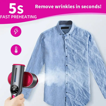 🥂 Anno nuovo, stile nuovo: 50% di sconto su tutto! Ferro da stiro a vapore portatile per indumenti