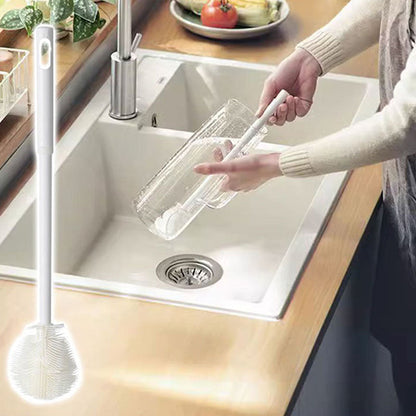 Spazzola per pulizia con manico lungo 3 in 1