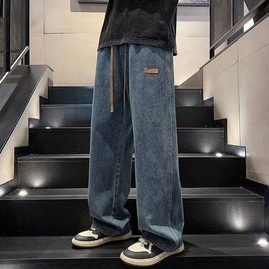 📢📢50% DI SCONTO!!!⏰Jeans casual da uomo dal taglio ampio e comodo