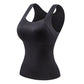 📢📢50% di sconto! Canottiera Termica da Donna con Reggiseno Integrato – Calda, Elastica & Senza Ingranzie ❄️❤️