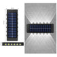 Lampada da parete a energia solare su e giù