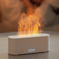 Desktop Colorful Simulated Flame Aromatherapy Diffuser
