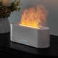 Desktop Colorful Simulated Flame Aromatherapy Diffuser