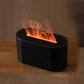 Desktop Colorful Simulated Flame Aromatherapy Diffuser