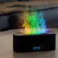 Desktop Colorful Simulated Flame Aromatherapy Diffuser