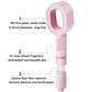 Soffione doccia purificante portatile con aromaterapia