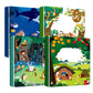 Libri Interattivi 3D con Figure Mobili per Bambini