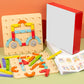 Puzzle Montessori con tessere da incastrare 🎅Idea regalo di Natale!🎁Spedizione gratuita